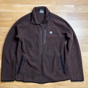 Timberland Brown Fleece Jacket Size L